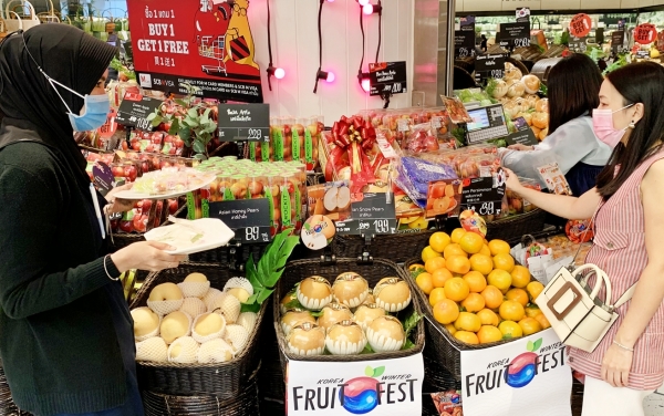 태국 Korea Winter Fruit Fest 행사