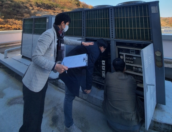 대입 수능시험장 안전점검.