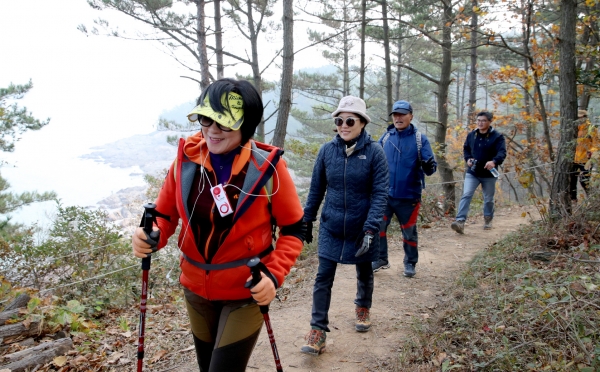 지난 제3회 솔향기길 축제 모습