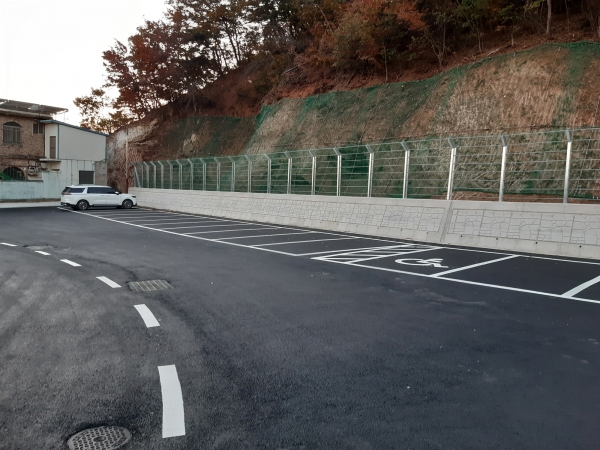 장항읍 원수리 급경사지 붕괴위험지구의 정비