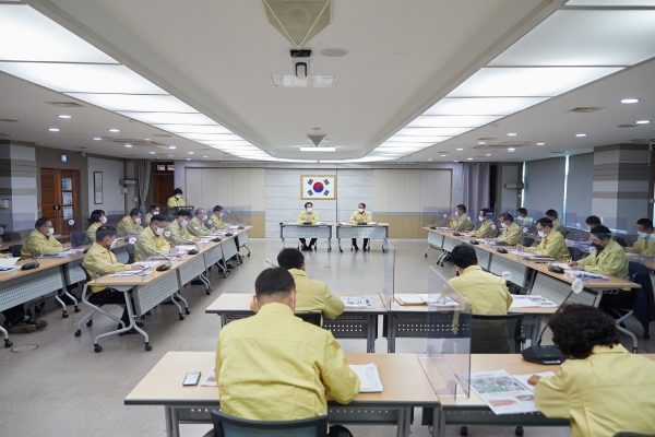 12월 확대간부회의 개최 모습