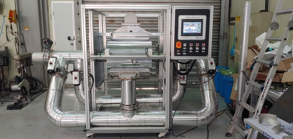 고점도 물질용 복합 건조장치