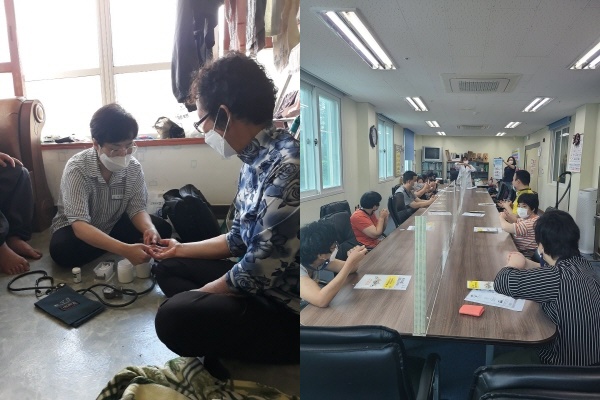 장애인 건강보건관리사업 운영 장면