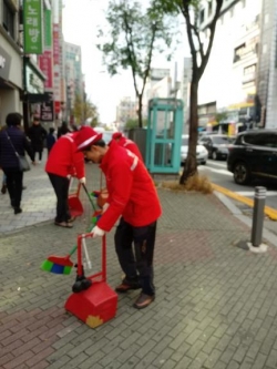 ’클린존 운영단‘ 활동 모습