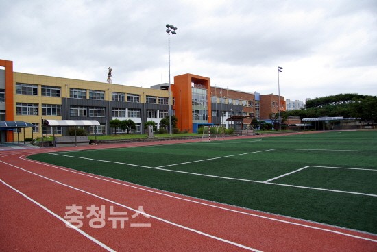 세종시 '제2특성화고등학교' 가 들어설 현 금호중학교 전경