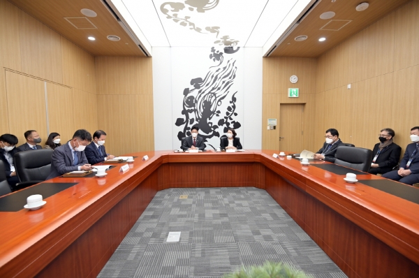 지난달  26일 세계유산도시협의회 회장도시 인계인수회의 개최