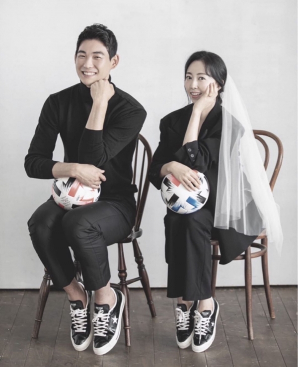 골키퍼 김진영 12일 결혼 (웨딩사진)