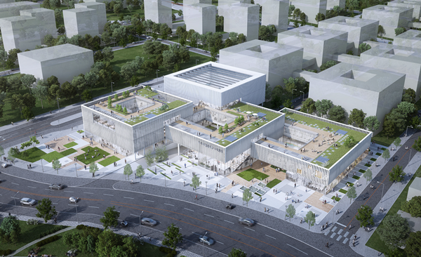 합강동(5-1生) 복컴 당선작 조감도