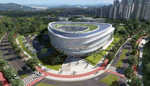 평생교육원 당선작 조감도