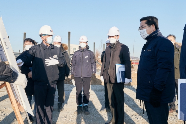 오세현시장 아산IC 진입도로 현장 방문