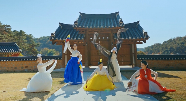 아트디자인랩 영상 촬영 모습.