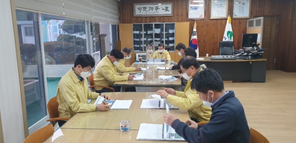 서천군, 야간관광 활성화 기본계획 수립 용역 최종보고회 개최 모습