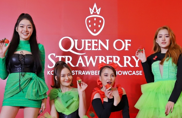 한국산 딸기 뷔페 런칭 이미지