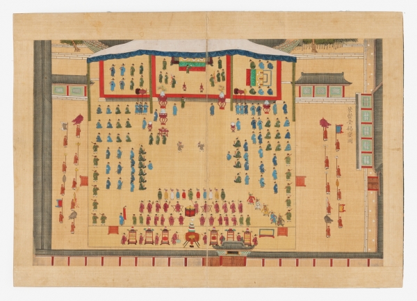 기사계첩 내부 기록화