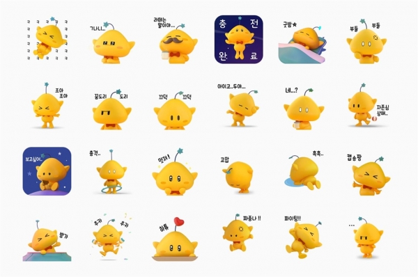 꿈돌이, 카카오톡 이모티콘 출시