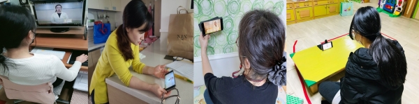 이달 11일부터 16일까지 진행한 ‘어린이 급식 신뢰도 up, 우리 아이 식생활도 up!’ 언택트 부모현장참관프로그램을 하고 있다. 푸른어린이집, 호반숲어린이집, 꿈소담어린이집, 샘머리아이자람어린이집 순.