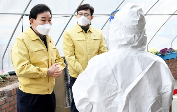 박용갑 중구청장, 중구보건소 현장 점검으로 새해 첫 공식행보