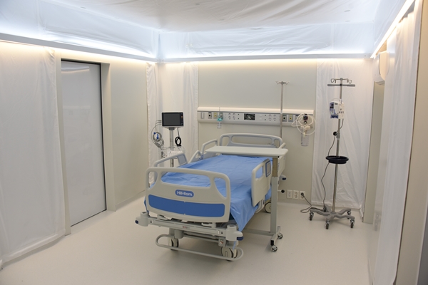 MCM 음압병실 내부