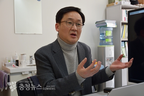 대전대학교 계신웅 3-Way리빙랩센터 센터장.