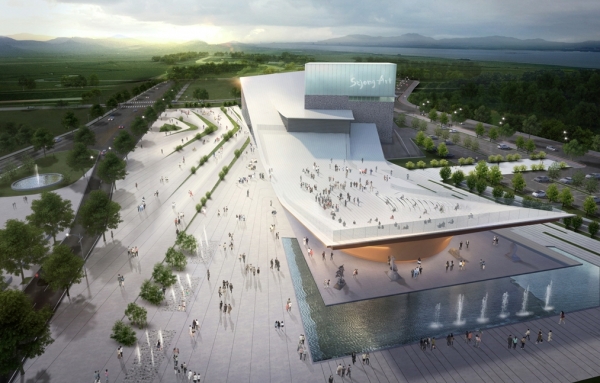 세종아트센터 조감도