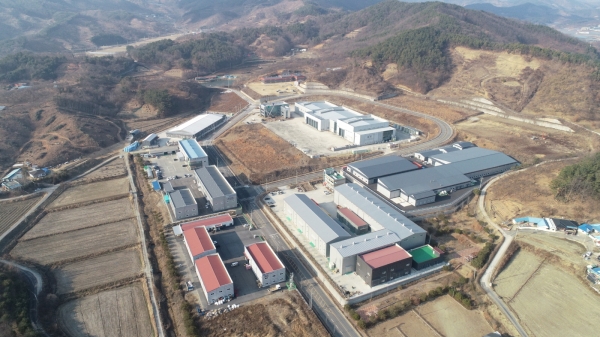 부여군 은산・장암・홍산산업단지 전경