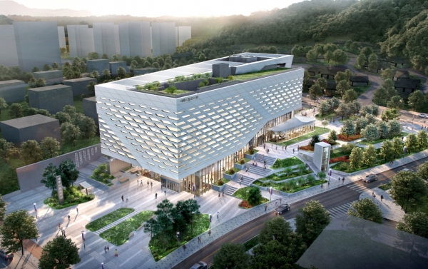 세종시립도서관 조감도