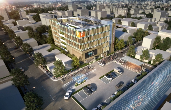 주차타워 조감도