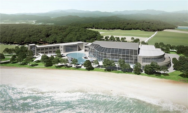 울진해양치유센터 조성사업 조감도