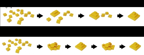 전통적인 핵생성 이론(A)과 이번 연구에서 관찰한 핵생성 과정(B)