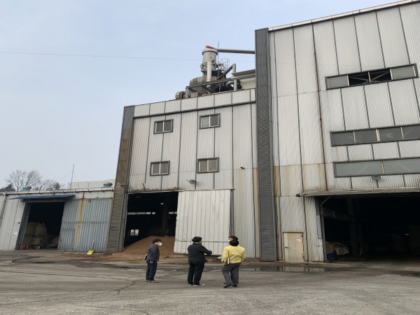 이교식 서천부군수, 대기오염물질 방지시설 설치 지원사업장 현장점검