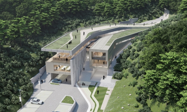 서천레포츠공원 수영장 조감도