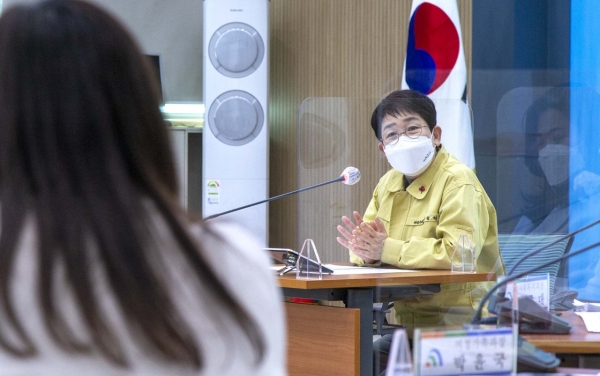 코로나19로 인한 시설 운영상 애로사항을 청취하기 위한 간담회