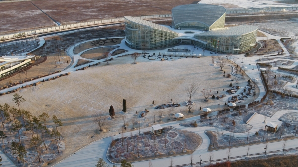 국립세종수목원 축제마당 전경