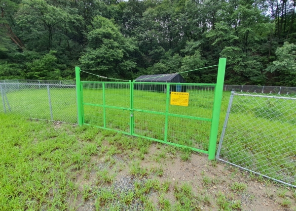 야생동물 농작물 피해 예방 철망 울타리