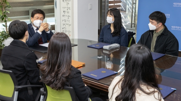 우리누리 대학생 멘토단 대표 간담회