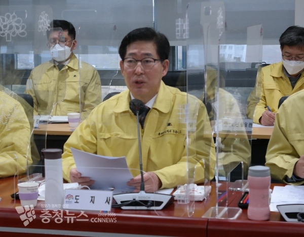 양승조 충남도지사가 15일 