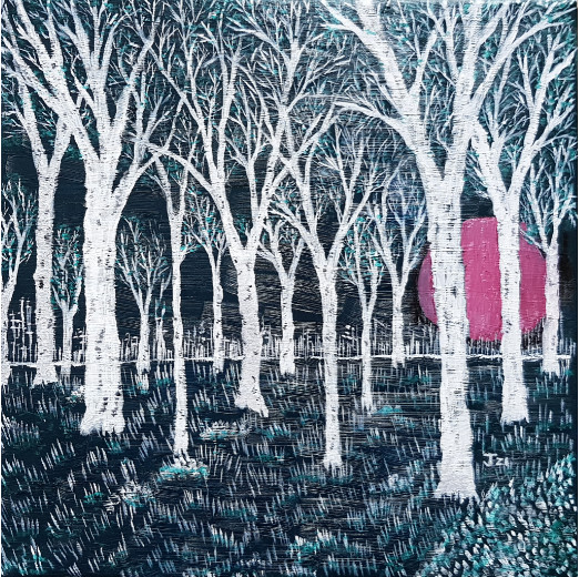 장인수의 ‘유화작품展’ 주요 전시작품 (백색의 고요)