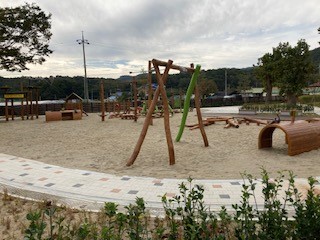 계룡시 관내 어린이 놀이터 모습