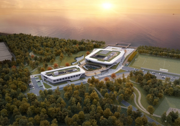 해양치유센터 조감도