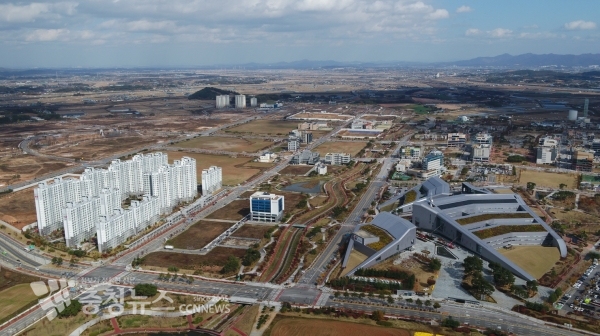 내포신도시 전경