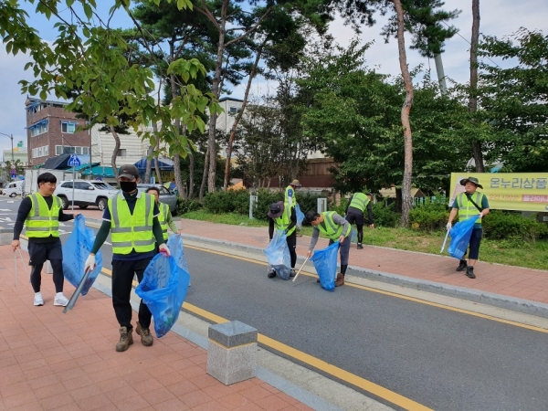 ‘쓰레기 없는 깨끗한 거리 만들기’ 추진 모습