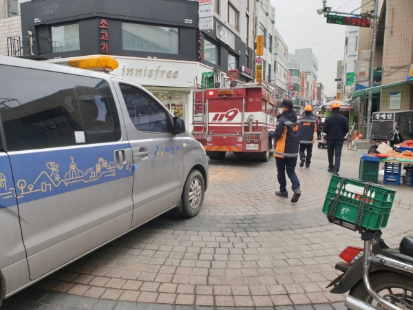 캠페인 실시 모습