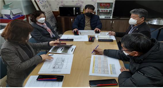 신축 주민자치센터 운영 방안 논의 (지난 24일과 26일 2차례의 임원진 회의 개최)