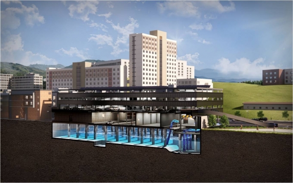 신관지구 우수저류시설 설치사업 조감도