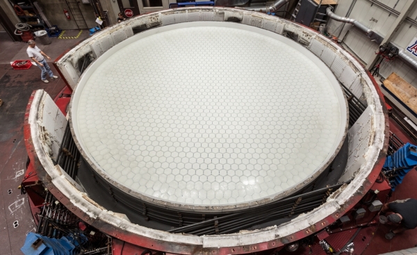 반사경 기본형상을 만드는 과정