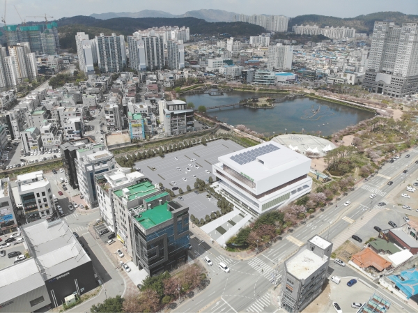 서산중앙도서관 조감도