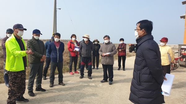 관내 주요사업장 및 민생현장 방문 (유부도 방문)