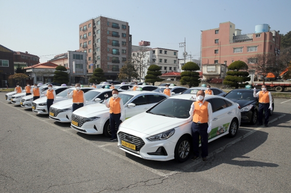 소규모 관광객을 위한 관광택시 발대식 개최