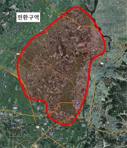 지방상수도 전환구역 지도