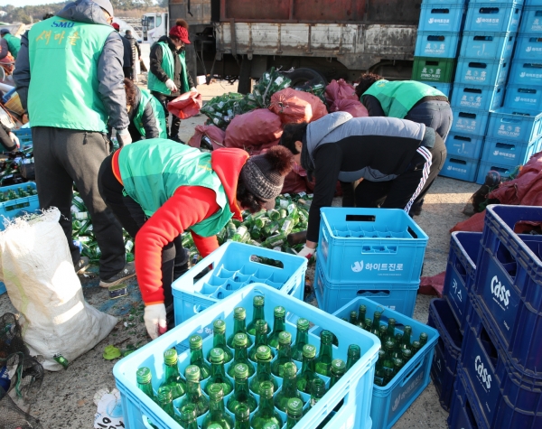 지난해 숨은 자원 찾기 행사 모습 (고남면)